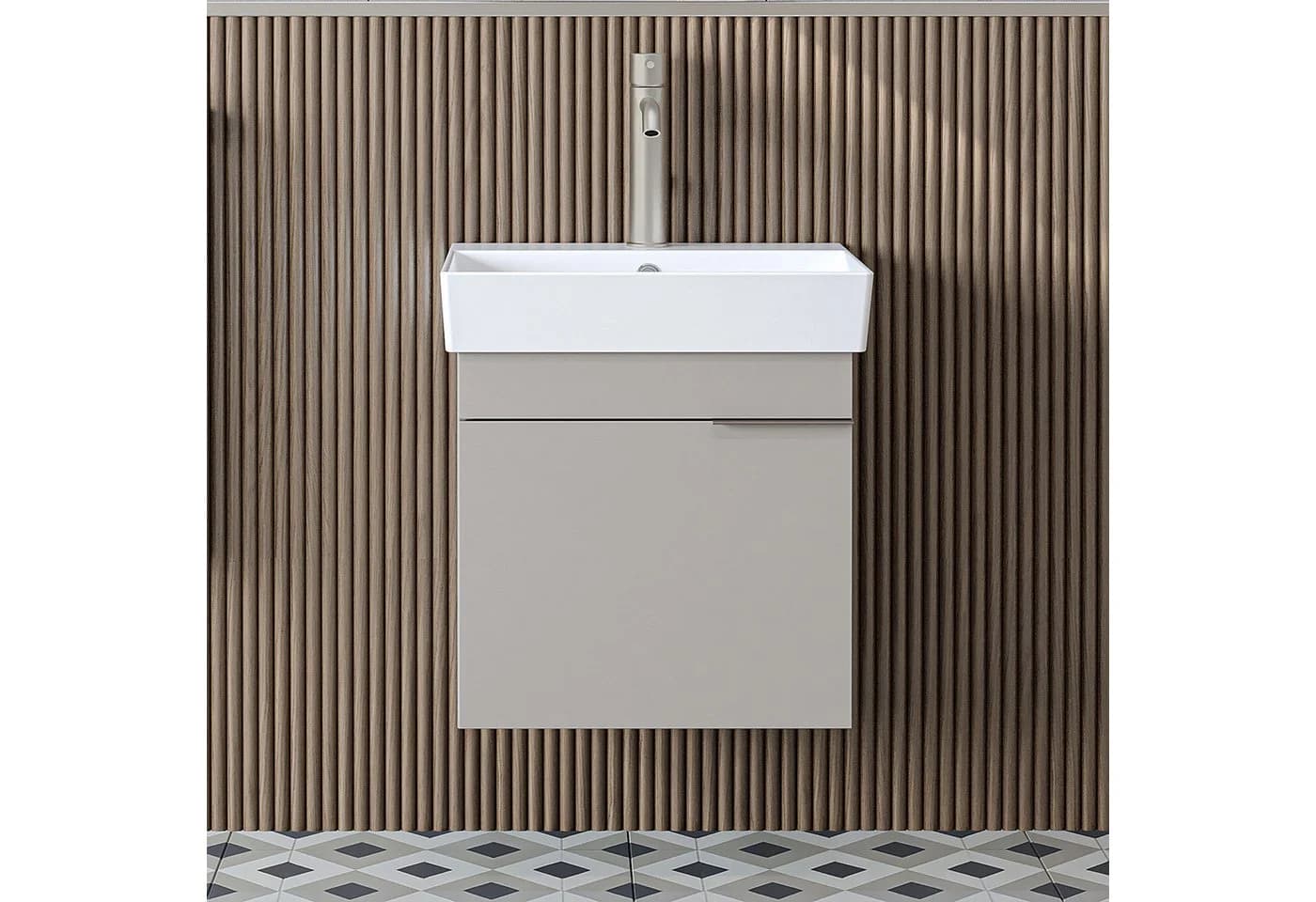 Roomart Badmöbel Set mit Keramik-Waschbecken 50 cm - Bild 4