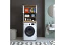 Roomart Waschmaschinenschrank EKO Überbauschrank Bad 2 Türen Bild 3
