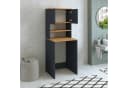 Roomart Waschmaschinenschrank EKO Überbauschrank 2 Türen Anthrazit-Eiche Bild 3
