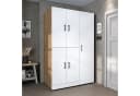 Roomart Waschmaschinenumbauschrank DORA mit Hochschrank Soft-Close Bild 1