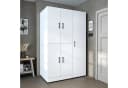 Roomart Waschmaschinenumbauschrank DORA 115 cm mit Hochschrank Soft-Close Bild 1