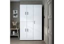 Roomart Waschmaschinenumbauschrank DORA 115 cm mit Hochschrank Soft-Close Bild 3
