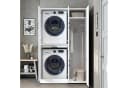 Roomart Waschmaschinenumbauschrank DORA 115 cm mit Hochschrank Soft-Close Bild 4