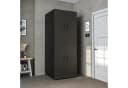 Roomart DORA Waschmaschinenschrank Schwarz-Eiche Soft-Close Bild 1