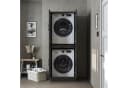 Roomart DORA Waschmaschinenschrank Schwarz-Eiche Soft-Close Bild 3