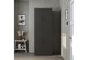 Roomart DORA Waschmaschinenschrank Schwarz-Eiche Soft-Close Bild 4