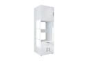 Roomart Waschmaschinenschrank 67 cm Weiß mit Soft-Close Bild 5