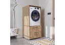 Roomart Waschmaschinenschrank 67 cm mit Ausziehbrett & Soft-Close Bild 5