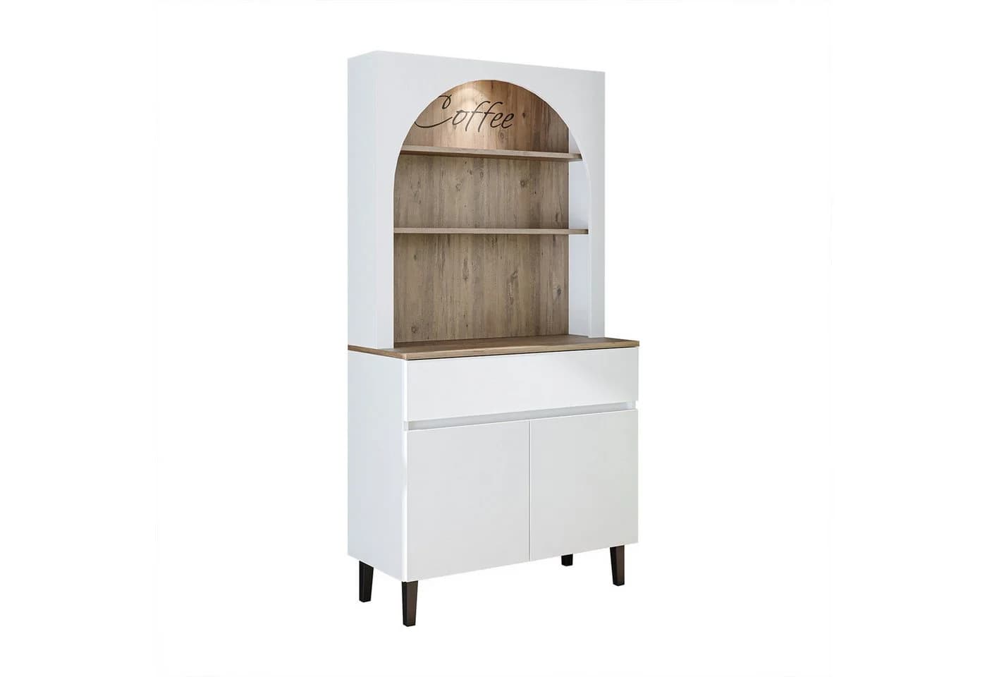 Roomart Küchenregal VENEDIK 90 cm Buffet mit Schublade und Nische - Bild 5