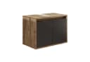 Roomart ATRIA Waschbeckenunterschrank hängend Soft-Close Anthrazit-Eiche Bild 4