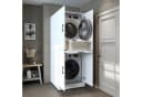 Roomart DORA Waschmaschinenschrank 70 cm Soft-Close Weiß Bild 2