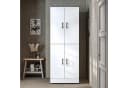Roomart DORA Waschmaschinenschrank 70 cm Soft-Close Weiß Bild 4