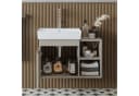 Roomart Waschbeckenunterschrank LYCIA 72 cm Beige Soft-Close Bild 3