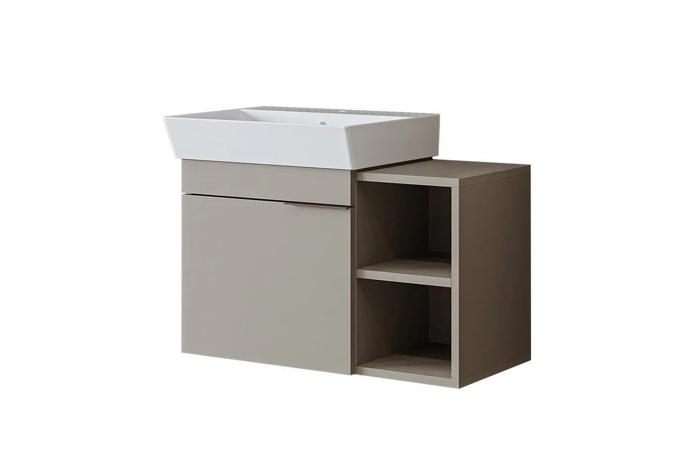 Roomart Waschbeckenunterschrank LYCIA 72 cm Beige Soft-Close - Bild 5