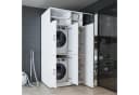 Roomart DORA 115 cm Waschmaschinenschrank mit Hochschrank Bild 2