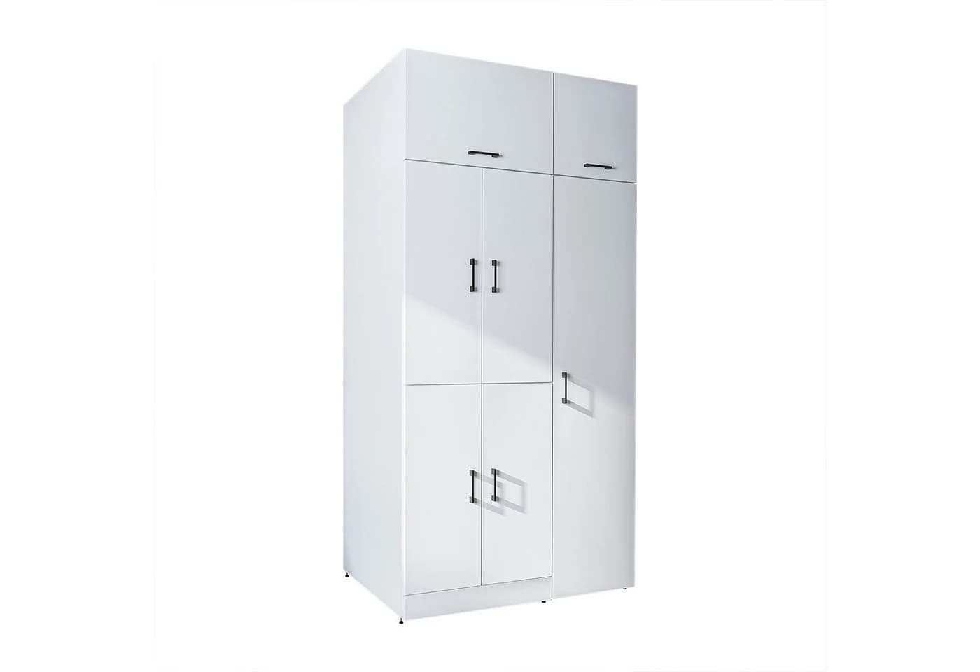 Roomart DORA 115 cm Waschmaschinenschrank mit Hochschrank - Bild 5