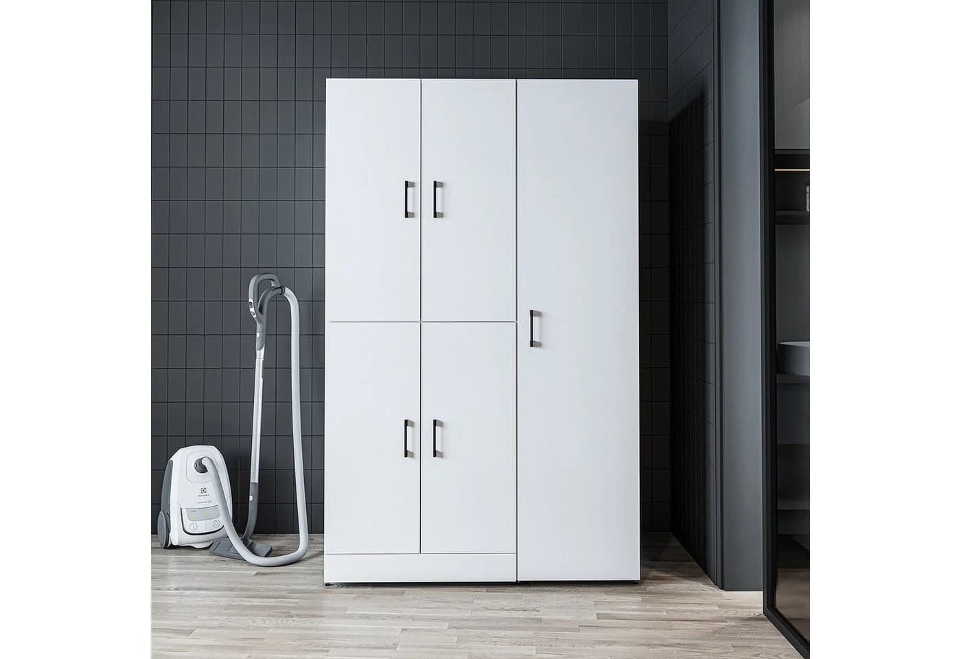 Roomart Waschturm DORA für Waschmaschine & Trockner mit Aufsatz - Bild 3
