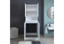 Roomart Waschmaschinenumbauschrank Weiß Modern Melaminharz Bild 4