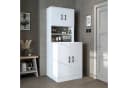 Roomart Waschmaschinenschrank ATRIA Weiß 70x180 cm Bild 2