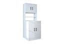 Roomart Waschmaschinenschrank ATRIA Weiß 70x180 cm Bild 5
