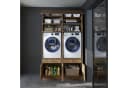 Roomart Waschmaschinenumbauschrank SERIE 1 Braun mit Ausziehbrett Bild 4