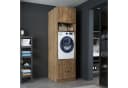 Roomart Waschmaschinenschrank 67 cm mit Aufsatz & Ausziehbrett Braun Bild 3