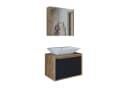 Roomart Badmöbel-Set ATLANTIC 65cm mit Spiegel & Unterschrank Bild 1