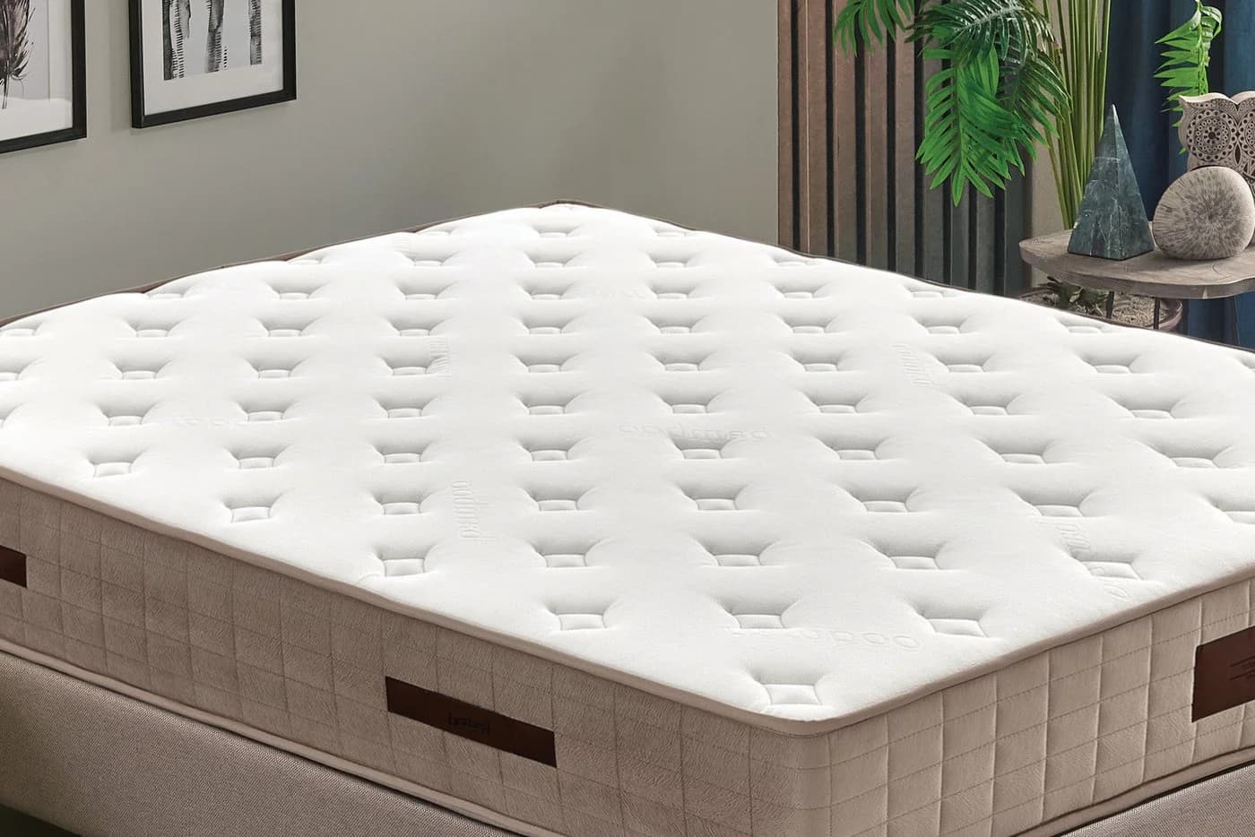 YATAS BEDDING Majestät Premium Bambus Taschenfederkernmatratze H2 Wendbar - Bild 2