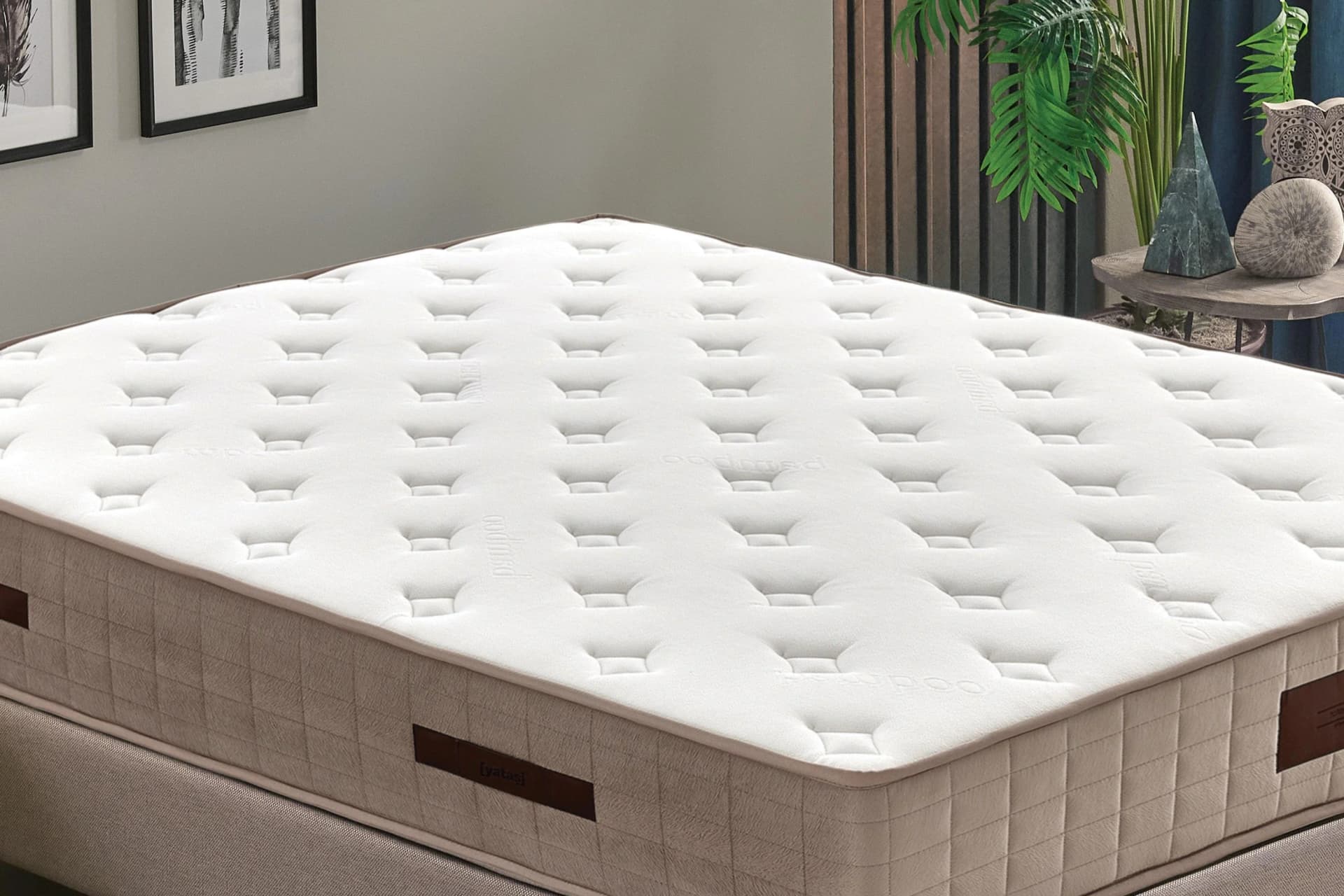 Taschenfederkernmatratze Majestät Premium Bambus Yatas Bedding