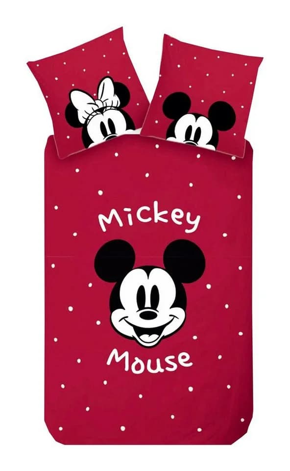 Disney Wendebettwäsche Mickey Mouse 135x200cm Baumwolle - Bild 2