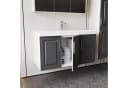Karen Badmöbel-Set Arin 100 Landhaus-Stil Grau Anthrazit Bild 3