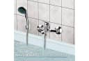 Zilan Badarmatur ZLN-8177 Set Edelstahl DIN-Anschluss Bild 3