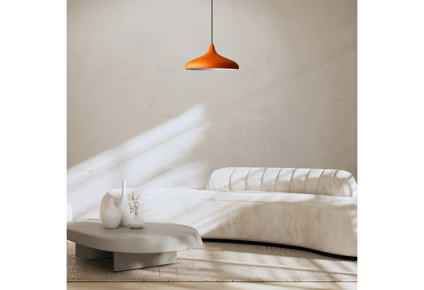 Bamyum Pendelleuchte Metall Modern Retro Orange E27