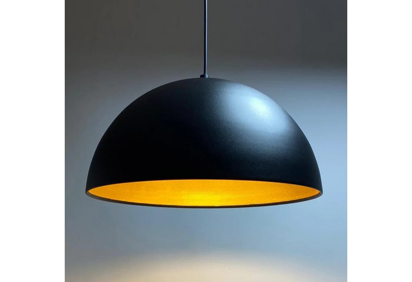Bamyum Pendelleuchte Lipeo Schwarz Metall Modern Retro
