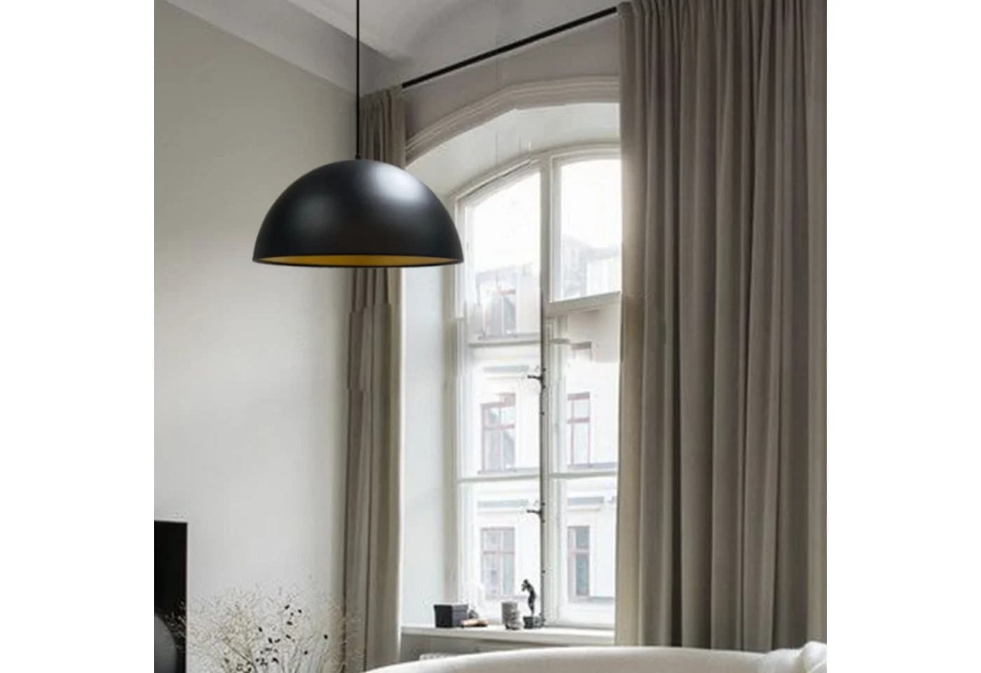 Bamyum Pendelleuchte Lipeo Schwarz Metall Modern Retro - Bild 4