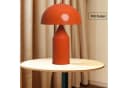 Bamyum Tischleuchte Lipeo Pilz-Lampe Metall E27 Orange Bild 1