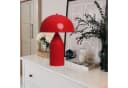 Bamyum Tischleuchte Lipeo Rot Metall Pilz Lampe E27 Bild 3