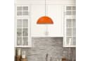 Bamyum Pendelleuchte Orange Metall E27 Modern Retro Bild 5