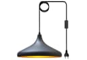 Bamyum Pendelleuchte Champion Schwarz Metall E27 Bild 2