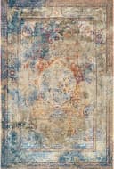 Bamyum Teppich Landon Chenille-Design Mehrfarbig Bild 2