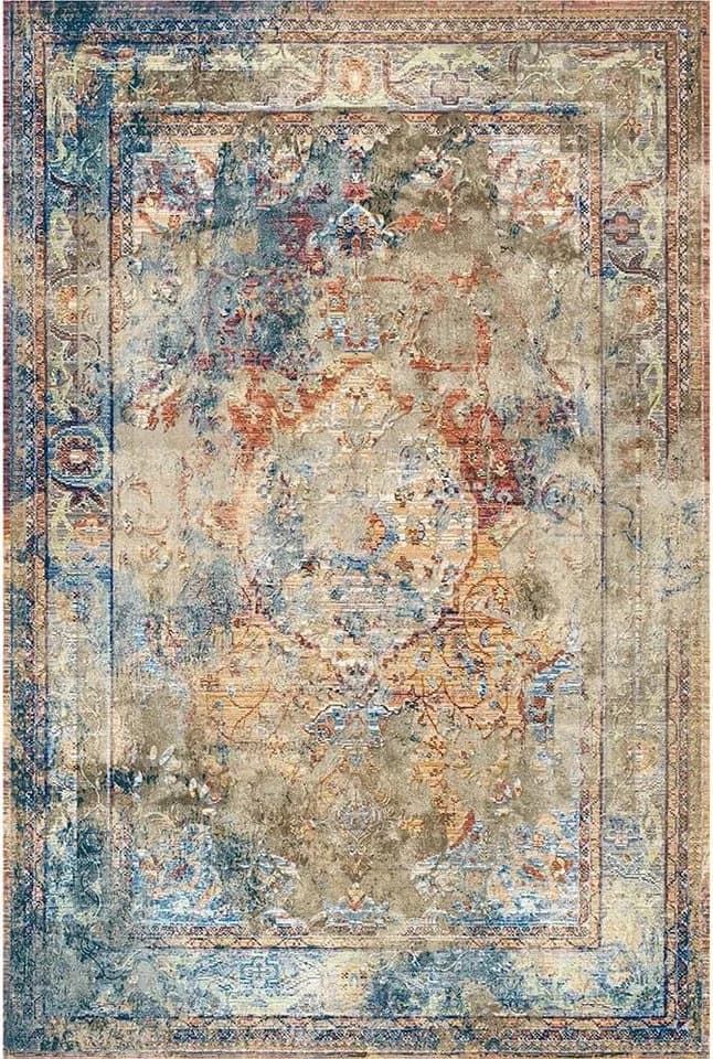Bamyum Teppich Landon Chenille-Design Mehrfarbig - Bild 2