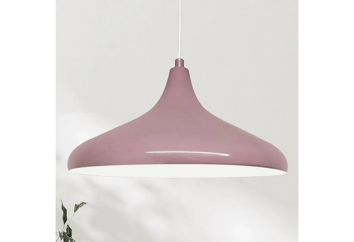 Bamyum Pendelleuchte E27 Metall Modern Retro Lila - Bild 2