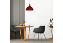 Bamyum Pendelleuchte Industriell Rot-Schwarz Metall Bild 3