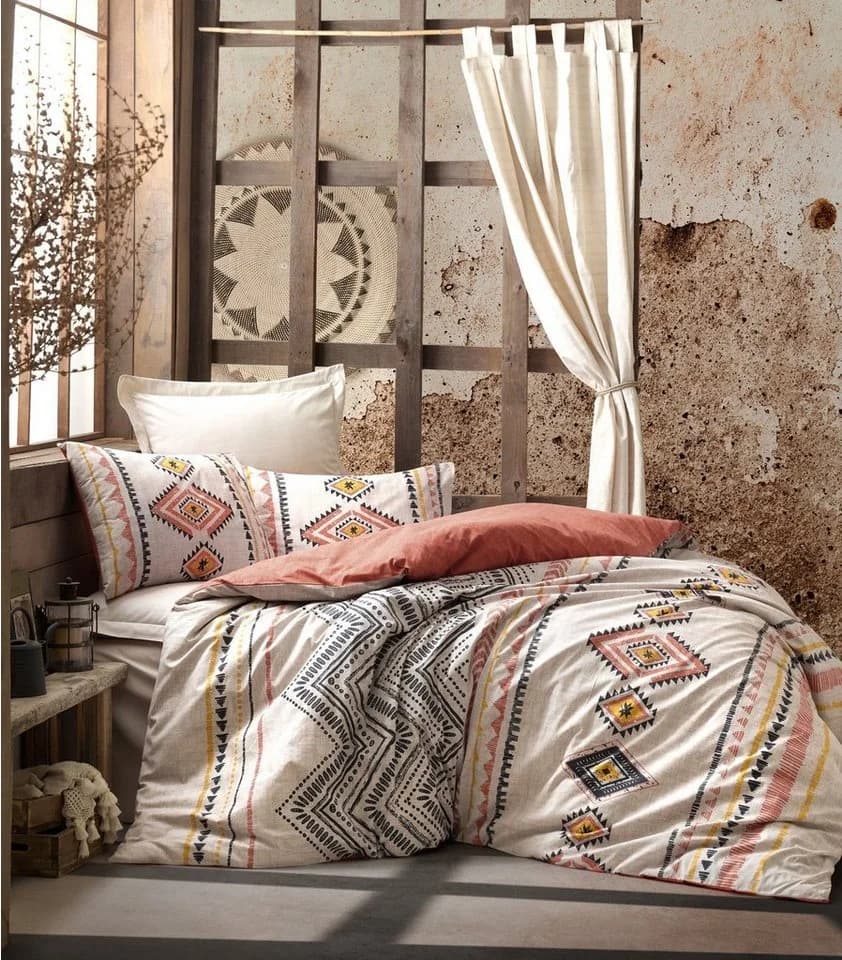 L'Essentiel Maison Bettwäsche Biber Set Felix 100% Baumwolle 2-teilig Nachhaltig mit OEKO TEX Atmungsaktiv & Hautfreundlich - Bild 3