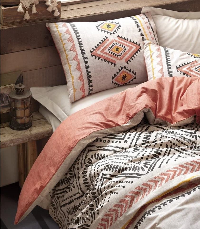 L'Essentiel Maison Bettwäsche Biber Set Felix 100% Baumwolle 2-teilig Nachhaltig mit OEKO TEX Atmungsaktiv & Hautfreundlich - Bild 4