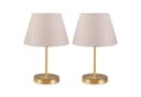 Opviq Schreibtischlampe PVC Creme E27 Bild 2