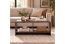 Skye Decor Couchtisch Porto Braun Japandi Stil Bild 3
