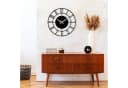Wallity Wanduhr ENZ1411 Schwarz Metall 48x48 cm Bild 1