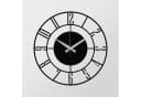 Wallity Wanduhr ENZ1411 Schwarz Metall 48x48 cm Bild 4