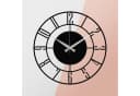 Wallity Wanduhr ENZ1411 Schwarz Metall 48x48 cm Bild 5